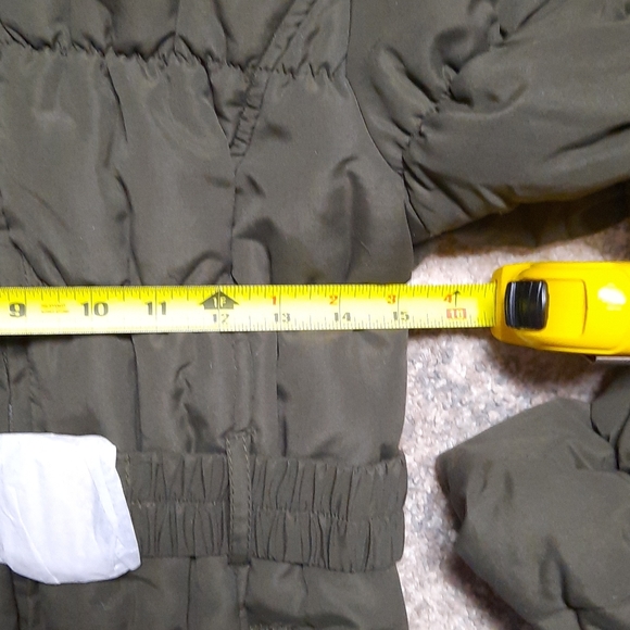 Fur hooded❣ last one Parka puffer jacket with belt - Picture 5 of 16